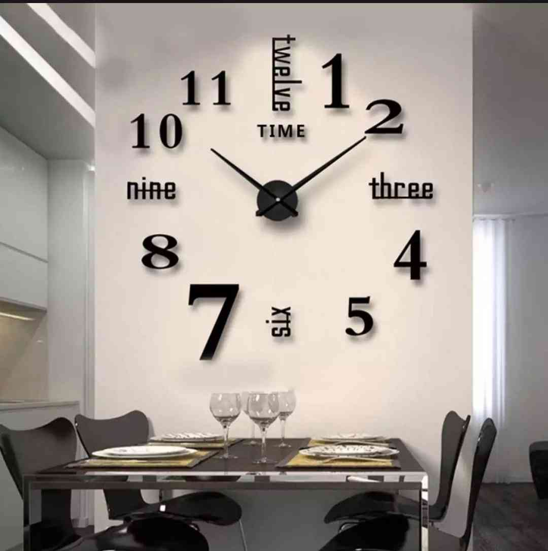 3D Wall Clock D-20