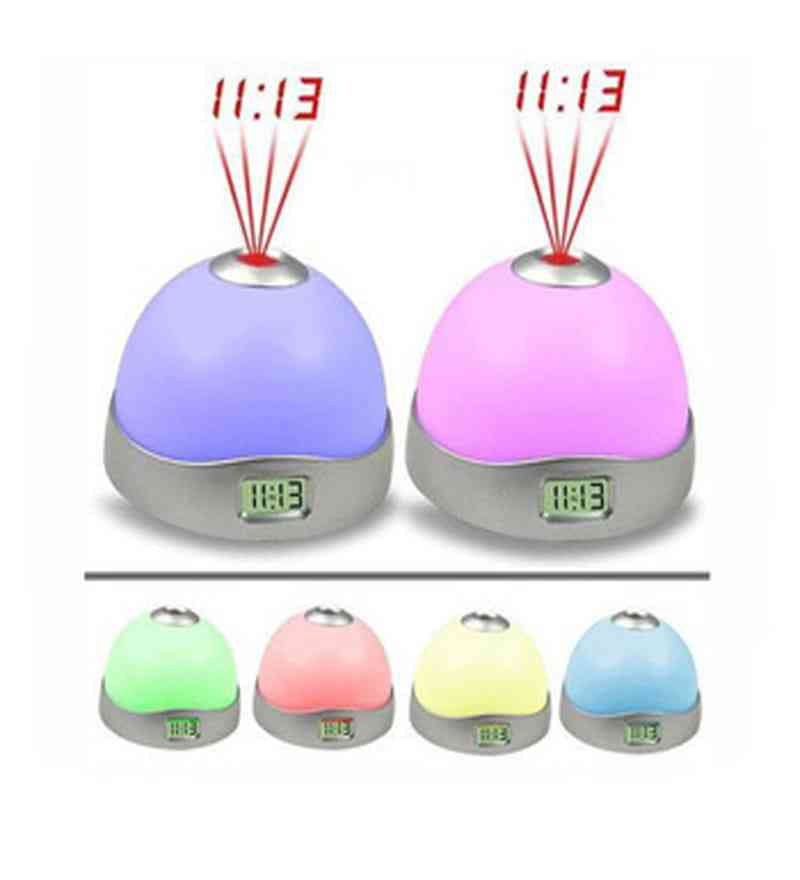 Colourful Projection Clock