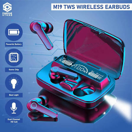 M19 Tws LED Display With Power Bank